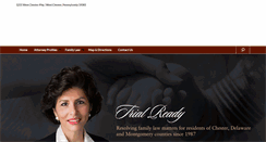 Desktop Screenshot of chestercountyfamilylaw.com